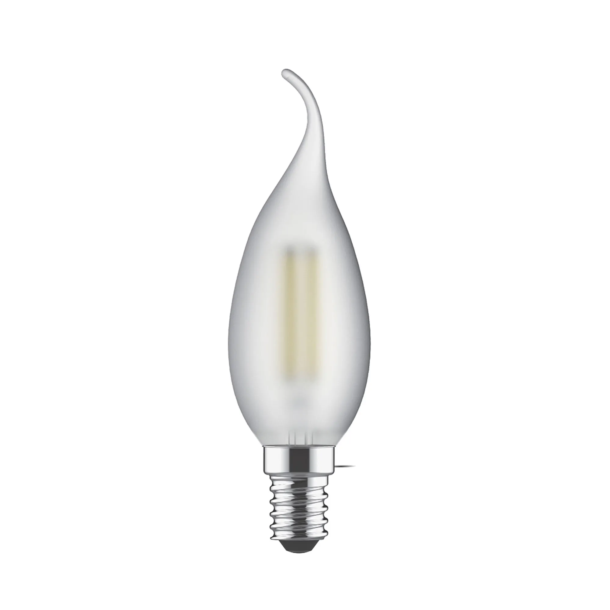 763433133  Value Classic LED Candle Tip E14 4W 2700K 470lm